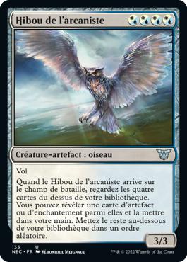 Hibou de l'arcaniste - Kamigawa : dynastie Néon Commander