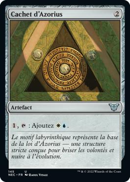 Cachet d'Azorius - Kamigawa : dynastie Néon Commander