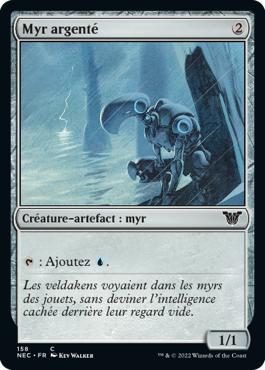 Myr argenté - Kamigawa : dynastie Néon Commander