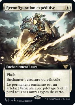 Reconfiguration expéditive - Kamigawa : dynastie Néon Commander