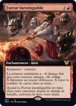 Fureur inextinguible - Kamigawa : dynastie Néon Commander