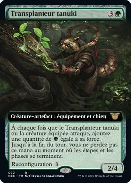 Transplanteur tanuki - Kamigawa : dynastie Néon Commander