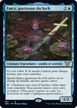 Emry, guetteuse du loch - Kamigawa : dynastie Néon Commander