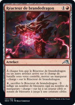 Réacteur de brandedragon - Kamigawa : dynastie Néon