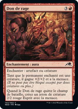 Don de rage - Kamigawa : dynastie Néon