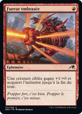 Fureur embrasée - Kamigawa : dynastie Néon