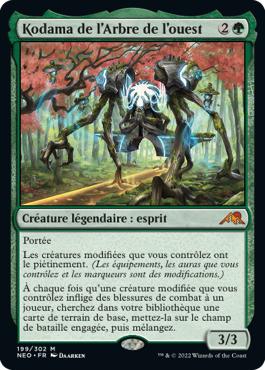 Kodama de l'Arbre de l'ouest - Kamigawa : dynastie Néon