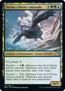 Tortue céleste colossale - Kamigawa : dynastie Néon