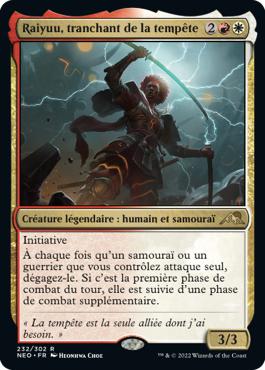 Raiyuu, tranchant de la tempête - Kamigawa : dynastie Néon