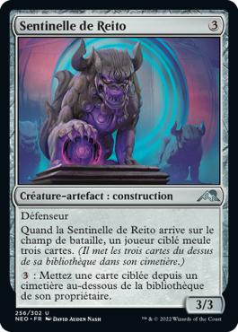 Sentinelle de Reito - Kamigawa : dynastie Néon