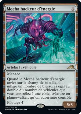 Mecha hackeur d'énergie - Kamigawa : dynastie Néon