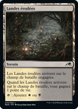 Landes érodées - Kamigawa : dynastie Néon