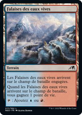 Falaises des eaux vives - Kamigawa : dynastie Néon