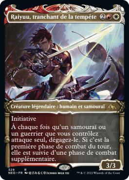 Raiyuu, tranchant de la tempête - Kamigawa : dynastie Néon