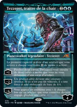 Tezzeret, traître de la chair - Kamigawa : dynastie Néon