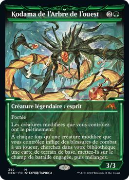 Kodama de l'Arbre de l'ouest - Kamigawa : dynastie Néon