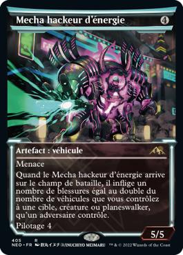 Mecha hackeur d'énergie - Kamigawa : dynastie Néon