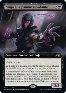 Ninja à la paume mordante - Kamigawa : dynastie Néon