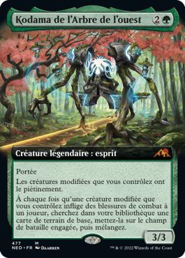 Kodama de l'Arbre de l'ouest - Kamigawa : dynastie Néon