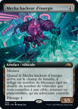 Mecha hackeur d'énergie - Kamigawa : dynastie Néon