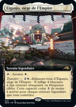 Eiganjo, siège de l'Empire - Kamigawa : dynastie Néon