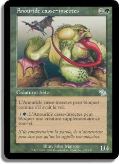 Anouride casse-insectes - Jugement