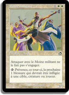 Moine militant - Tourment