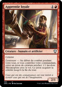 Apprentie loyale - Tous Phyrexians Commander