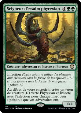 Seigneur d'essaim phyrexian - Tous Phyrexians Commander