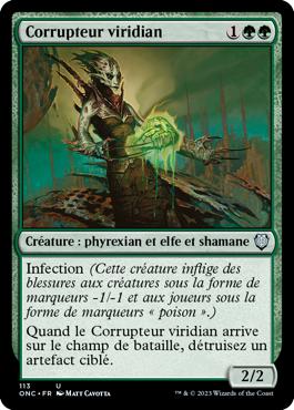 Corrupteur viridian - Tous Phyrexians Commander