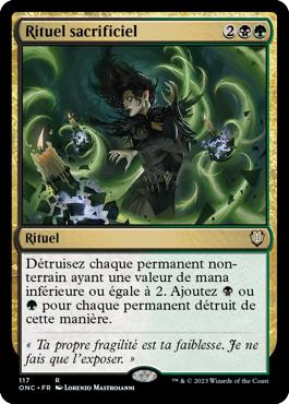 Rituel sacrificiel - Tous Phyrexians Commander