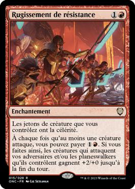 Rugissement de résistance - Tous Phyrexians Commander