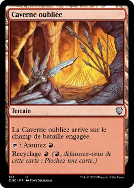 Caverne oubliée - Tous Phyrexians Commander