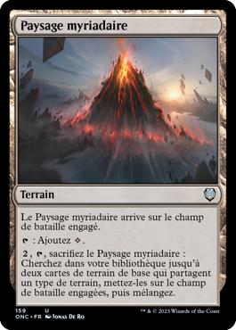 Paysage myriadaire - Tous Phyrexians Commander