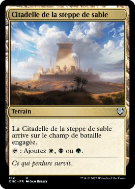 Citadelle de la steppe de sable - Tous Phyrexians Commander