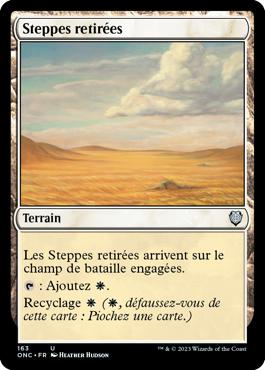 Steppes retirées - Tous Phyrexians Commander