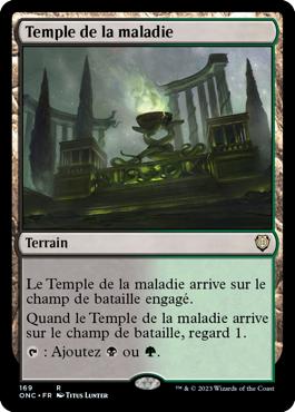 Temple de la maladie - Tous Phyrexians Commander