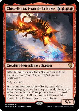 Chiss-Goria, tyran de la forge - Tous Phyrexians Commander