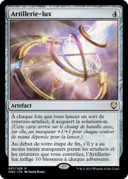 Artillerie-lux - Tous Phyrexians Commander