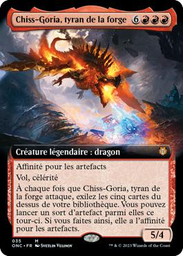 Chiss-Goria, tyran de la forge - Tous Phyrexians Commander