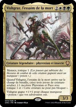 Vishgraz, l'essaim de la mort - Tous Phyrexians Commander