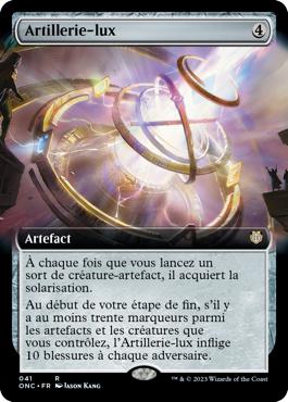 Artillerie-lux - Tous Phyrexians Commander