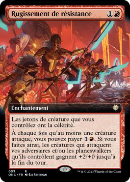 Rugissement de résistance - Tous Phyrexians Commander