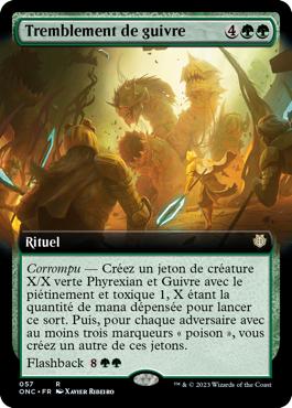 Tremblement de guivre - Tous Phyrexians Commander