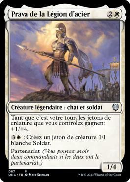 Prava de la Légion d'acier - Tous Phyrexians Commander