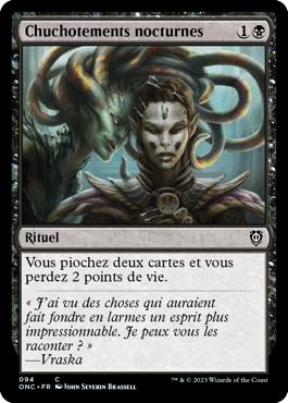 Chuchotements nocturnes - Tous Phyrexians Commander