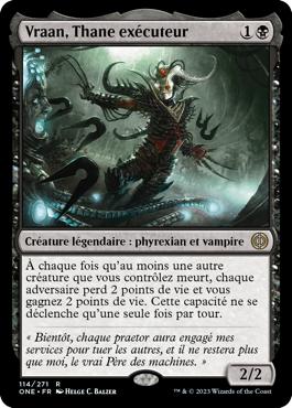 Vraan, Thane exécuteur - Tous Phyrexians