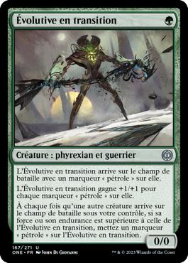 Évolutive en transition - Tous Phyrexians