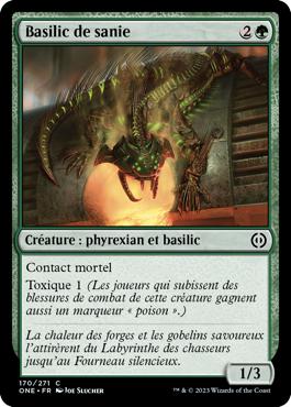 Basilic de sanie - Tous Phyrexians