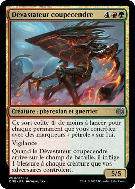 Dévastateur coupecendre - Tous Phyrexians